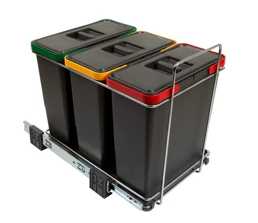 Sortownik na śmieci potrójny ECOFIL PF01 34B4 / 3x12 l