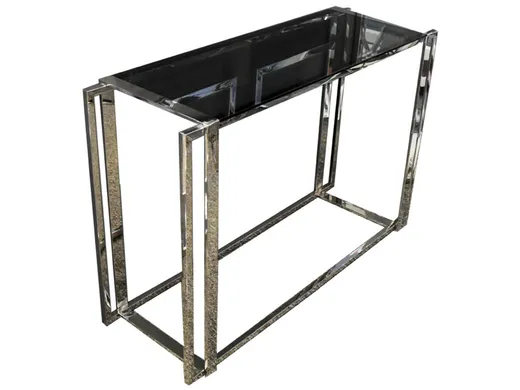 Konsola stalowa GG1063/C067 120x40x80 cm - srebrny
