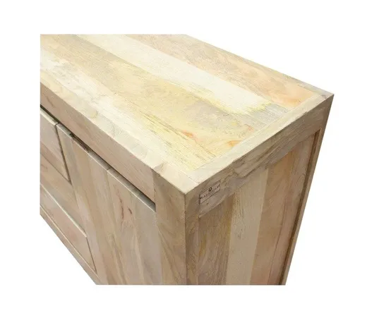 Komoda drewniana MILANO 150 cm - mango naturalne
