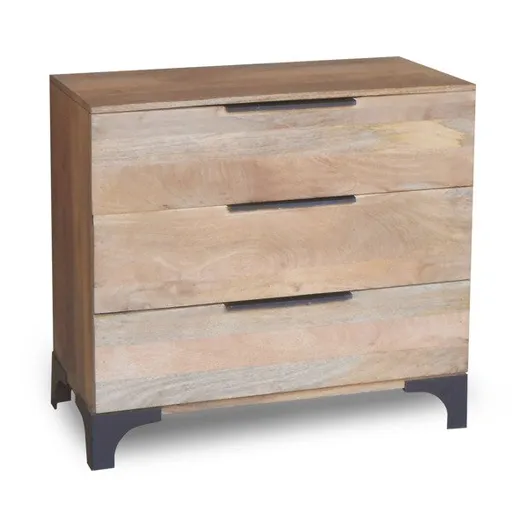 Komoda 3 szuflady drewniana SOHO