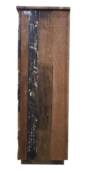 Komoda z drewna z odzysku RUSTIC VINTAGE 5 szuflad