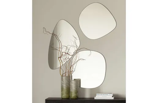 Lustro PHILOU 47x81 cm - czarny
