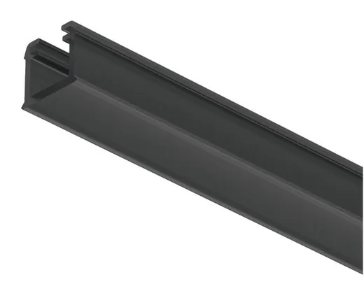 Profil wpuszczany LOOX5 1101 do taśm LED 8 mm - czarny / gł. 11 mm / dł. 300 cm