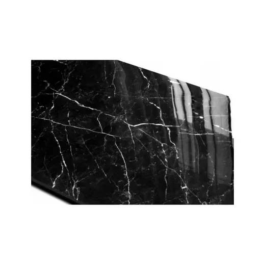 Stół ENZO GOLD 180x90 - czarny/złoty