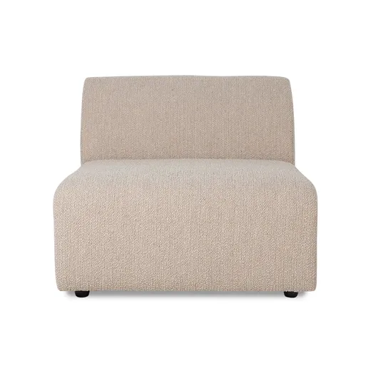 Sofa JAX: element środkowy - boucle taupe