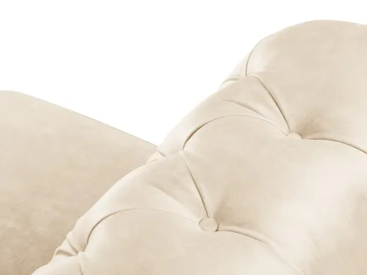 Aksamitna sofa 2-osobowa LAPIS