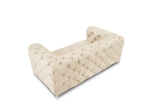 Aksamitna sofa 2-osobowa VIOLANE