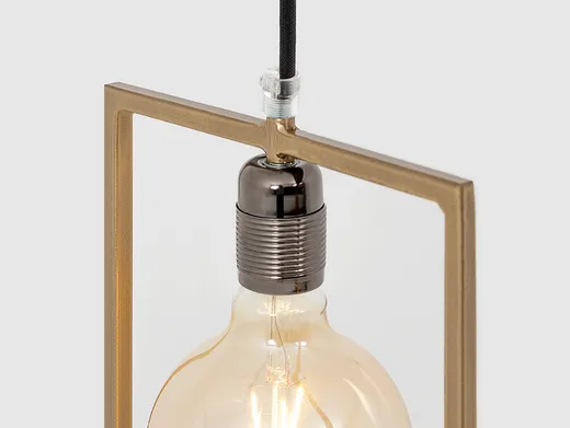 Lampa wisząca PAROT - złoty