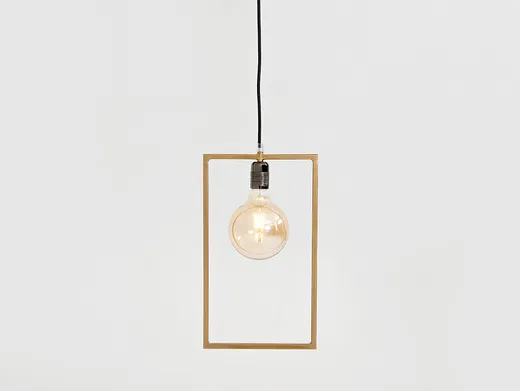 Lampa wisząca PAROT - złoty
