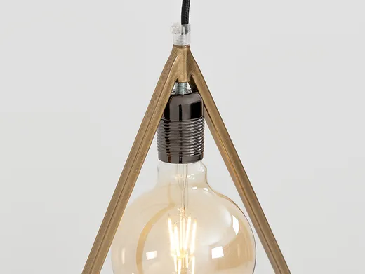 Lampa wisząca TRIAM - złoty