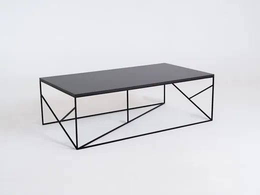 Stół kawowy FANCY BASIC 140x80 - czarny
