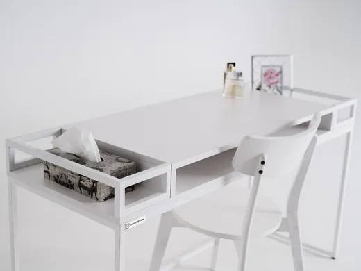 Toaletka GLAMM 140 - biały
