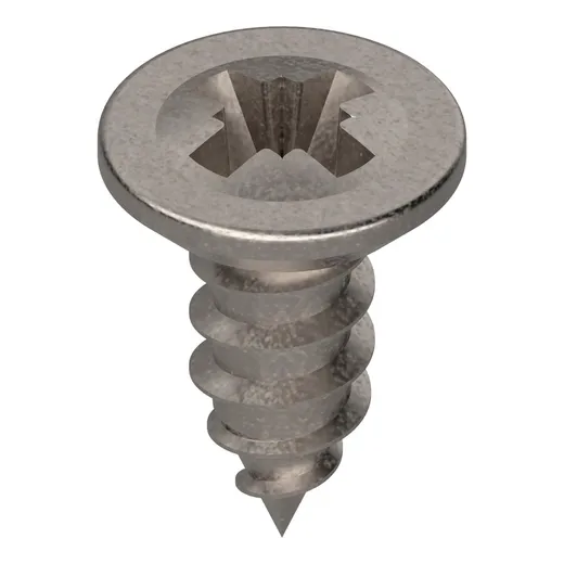 wkręt do blach, łeb wpuszczany, Ø3,53 mm, dł.: 9.5 mm+niklowany*P/U: 100/1000
