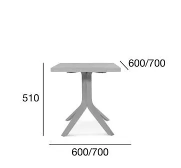 Stolik kawowy dębowy STK-1711 HEY 70x70