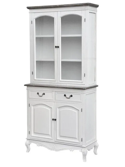 Kredens prowansalski RIMINI WHITE 01 - biały