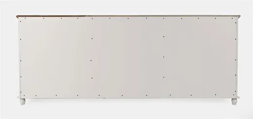 Komoda z drzwiami i szufladami AVOLA WHITE BISQUE 6D/3S - kremowy