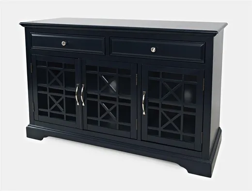 Komoda trzydrzwiowa AVOLA NAVY 3D/2S - ciemnogranatowy