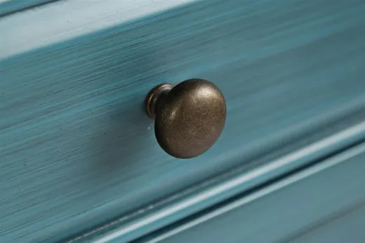 Komoda trzydrzwiowa AVOLA ANTIQUE BLUE 3D/2S - ciemnoniebieski