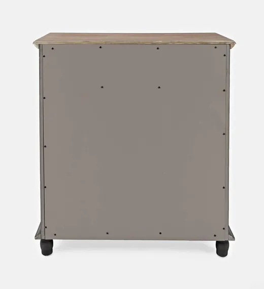 Komoda dwudrzwiowa AVOLA GREY 2D/1S - szary