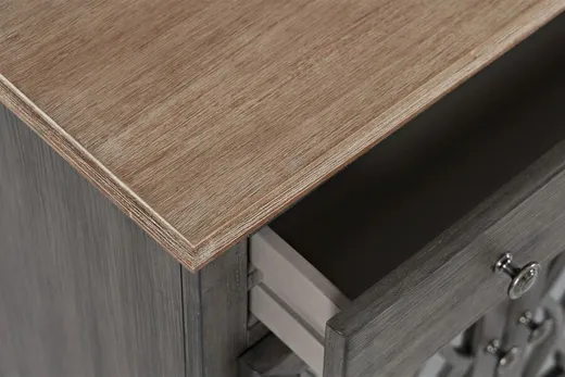 Komoda dwudrzwiowa AVOLA GREY 2D/1S - szary