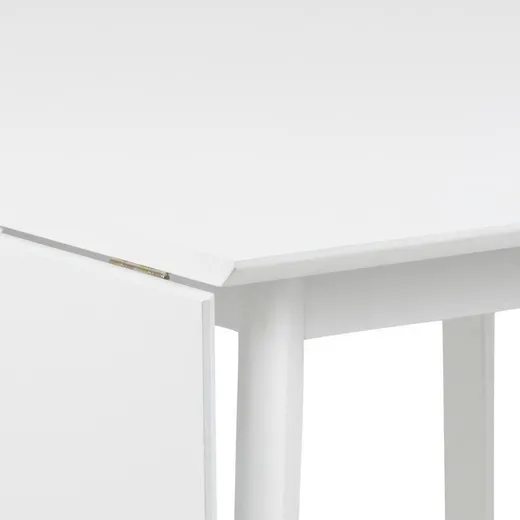 Stół rozkładany ROXBY 80/120x80 - biały