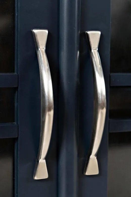 Komoda drewniana AVOLA NAVY 4D/2S - ciemnogranatowy