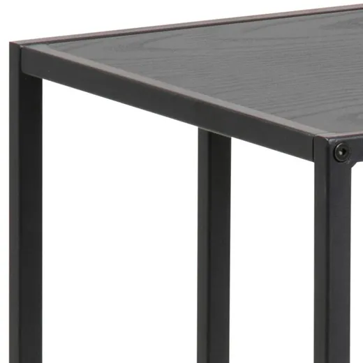 Stolik pomocniczy SEAFORD 43x35 - czarny
