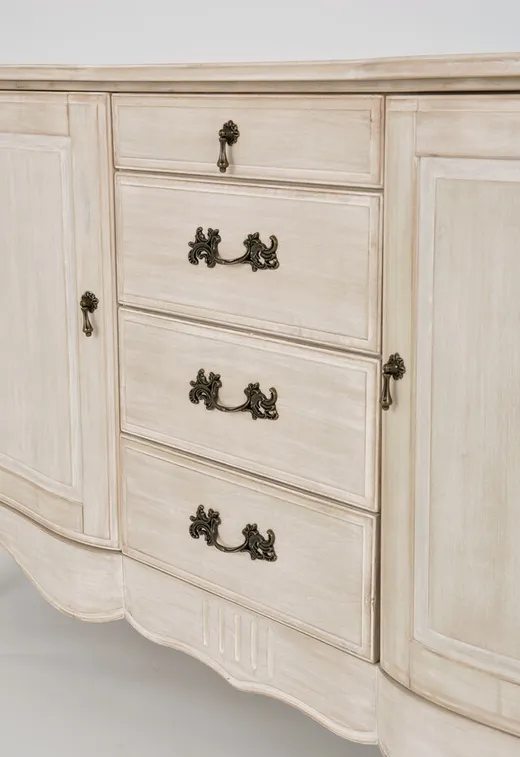 Komoda 2-drzwiowa z szufladami VENEZIA BIANCO 803K