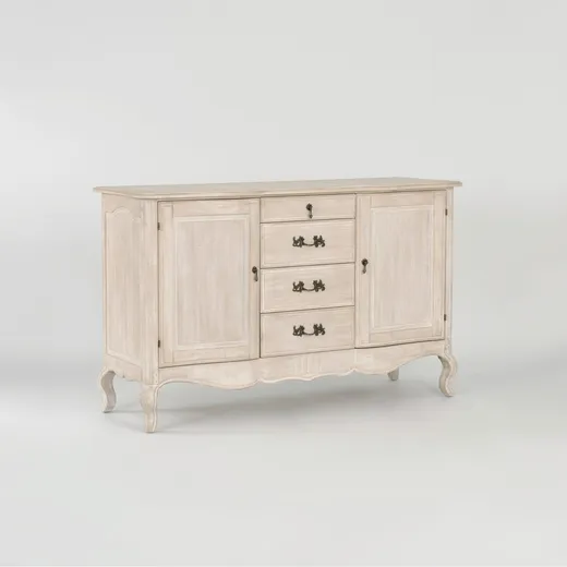 Komoda 2-drzwiowa z szufladami VENEZIA BIANCO 803K