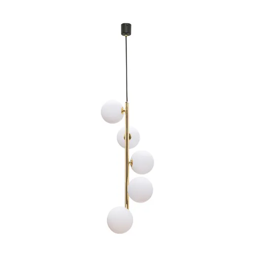 Lampa wisząca ALI 5648 - biały/złoty