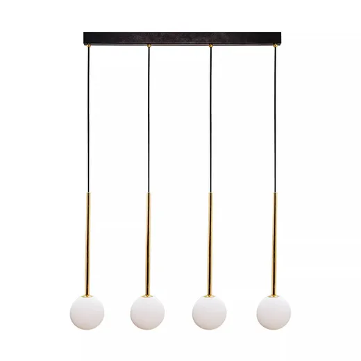 Lampa wisząca ALI 5640 - biały/złoty