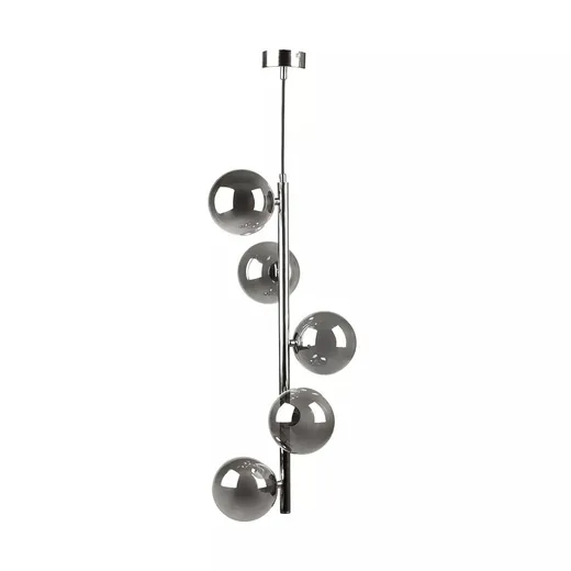Lampa wisząca LUNA 5661 - dymiony/chrom