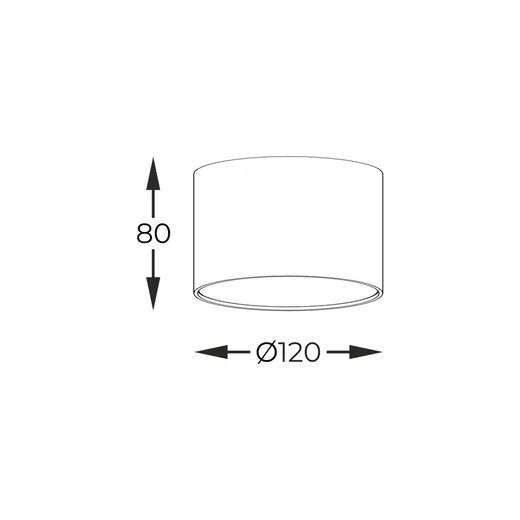 Lampa spot OAK 3010103 - dębowy
