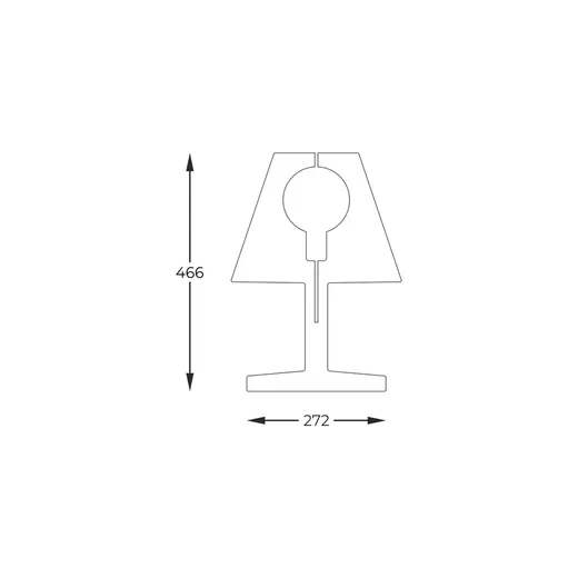 Lampa stołowa OAK 4113603 - dębowy