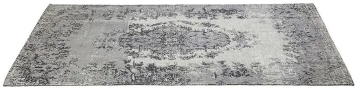Dywan bawełniany KELIM POP GREY 240x170 - szary