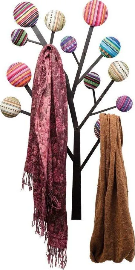 Wieszak ścienny BUBBLE TREE - multikolor