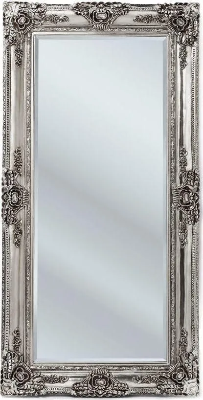 Lustro wiszące ROYAL RESIDENCE 104x203 - srebrny