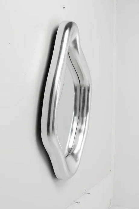 Lustro wiszące HOLOGRAM 76x119 - srebrny