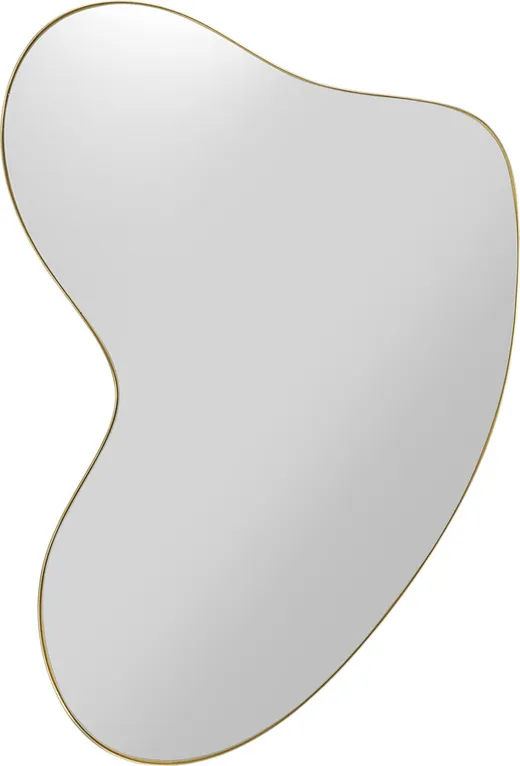 Lustro wiszące SHAPE 110x120 - mosiądz