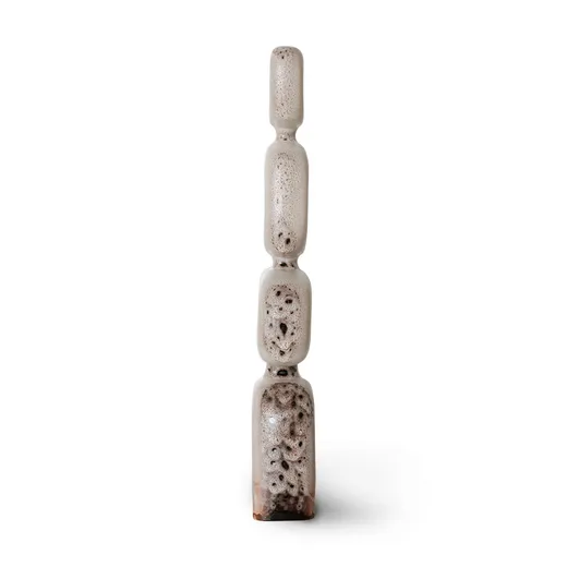 Ceramiczna rzeźba REACTIVE - brązowy