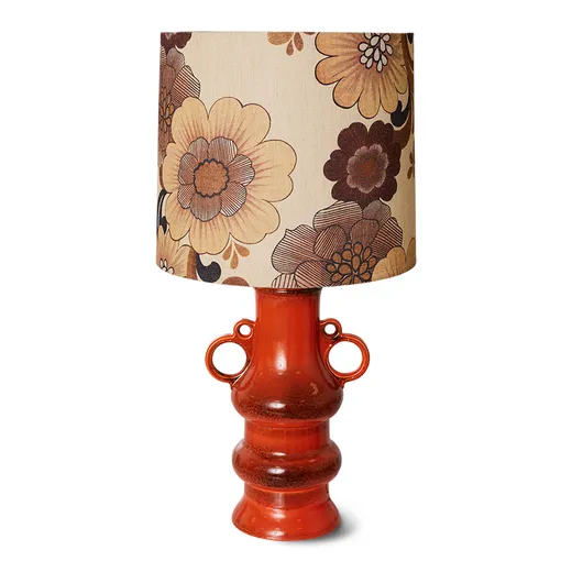 Podstawa do lampy stołowej GLAZED - pomarańczowy