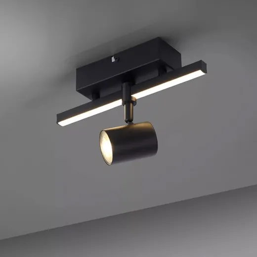 Lampa sufitowa BARIK 6523-18 - czarny