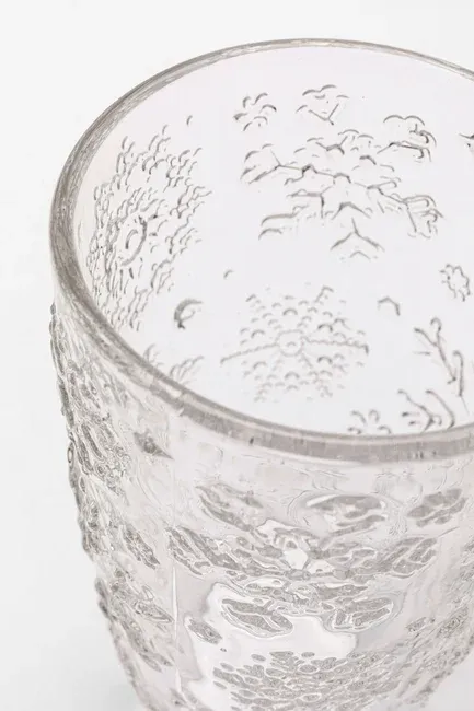 Szklanka wysoka ICE FLOWERS - transparentny