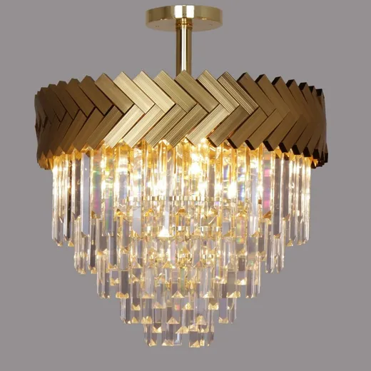 Lampa sufitowa LYON C23910/9 - złoty