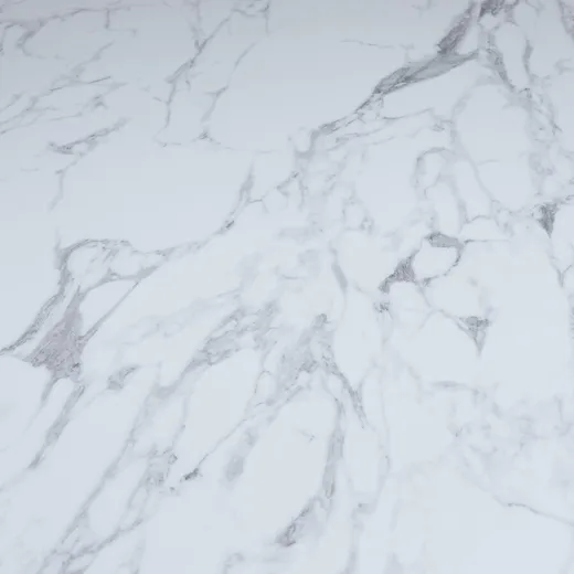 Stół MODIG 180x90 - biały marmur/czarny