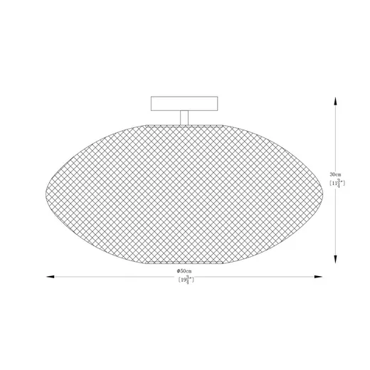 Lampa sufitowa ORION A8193-MBK - czarny mat