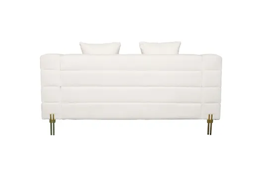 Sofa 2-osobowa NUA N49 bouclé - złamana biel