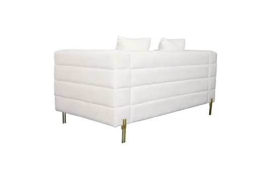 Sofa 2-osobowa NUA N49 bouclé - złamana biel