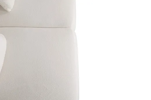 Sofa 2-osobowa NUA N49 bouclé - złamana biel