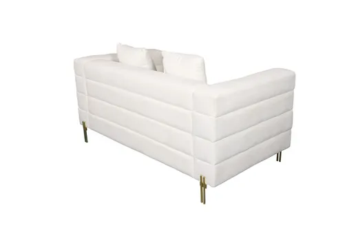 Sofa 2-osobowa NUA N49 bouclé - złamana biel